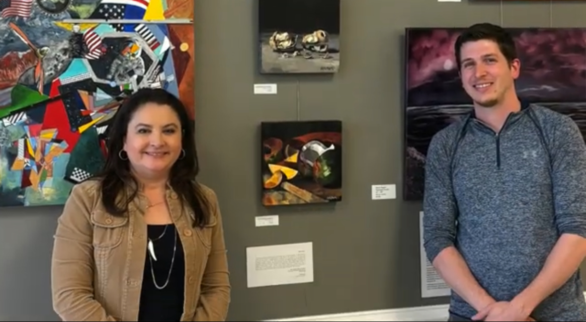 Keith Meyer, artist and art teacher sits down w/ Cat Maione on Around the County.
