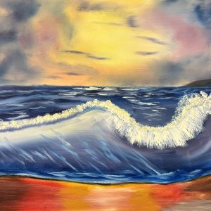 Nancy Ragusa - Sunset Seascape
