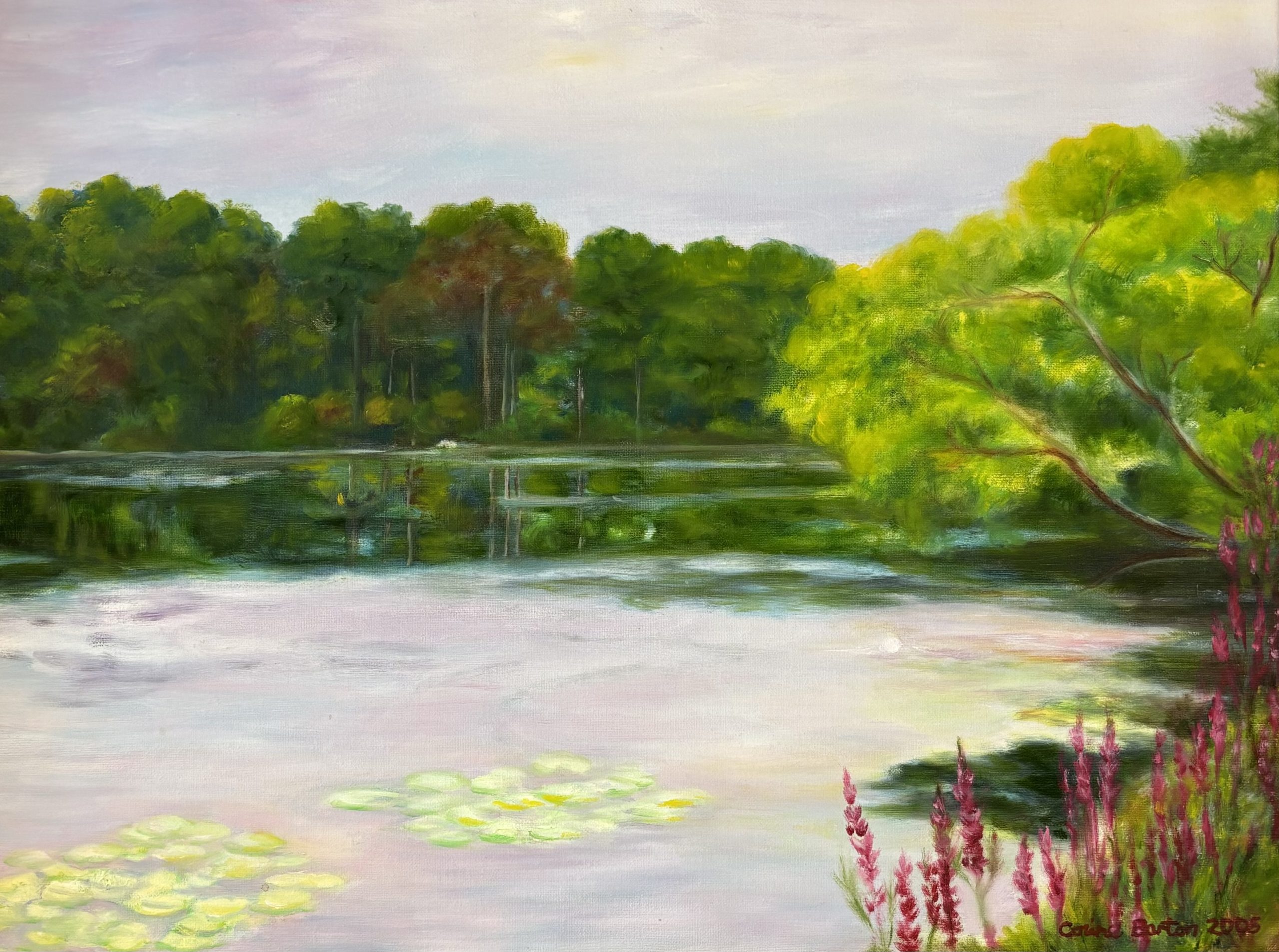 Pink Sunset - Corine Barton
