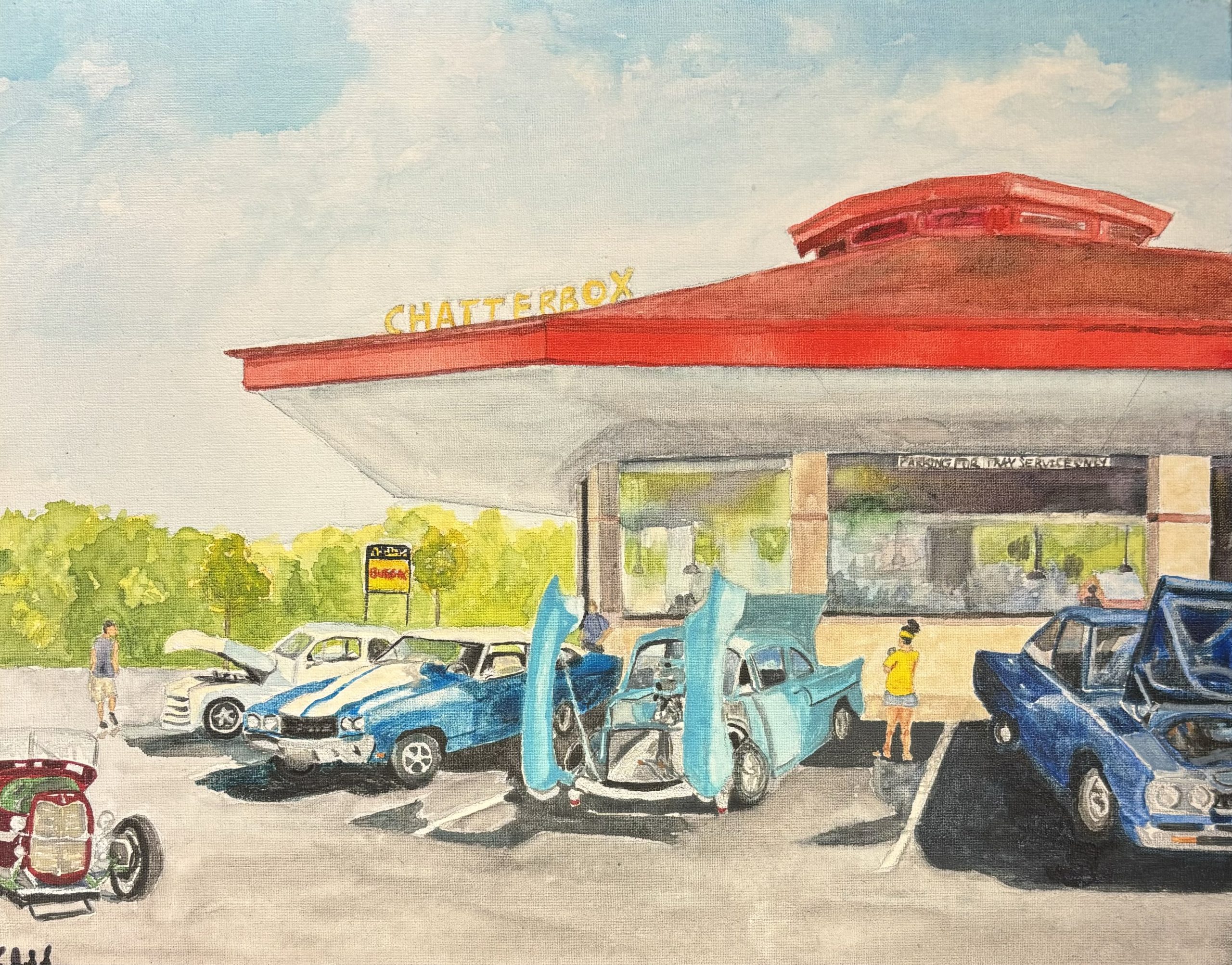 At the Chatterbox - Liza J. Smith-Simpson