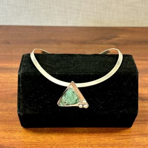 Marcia Pepe - Fuchsite Silver Necklace