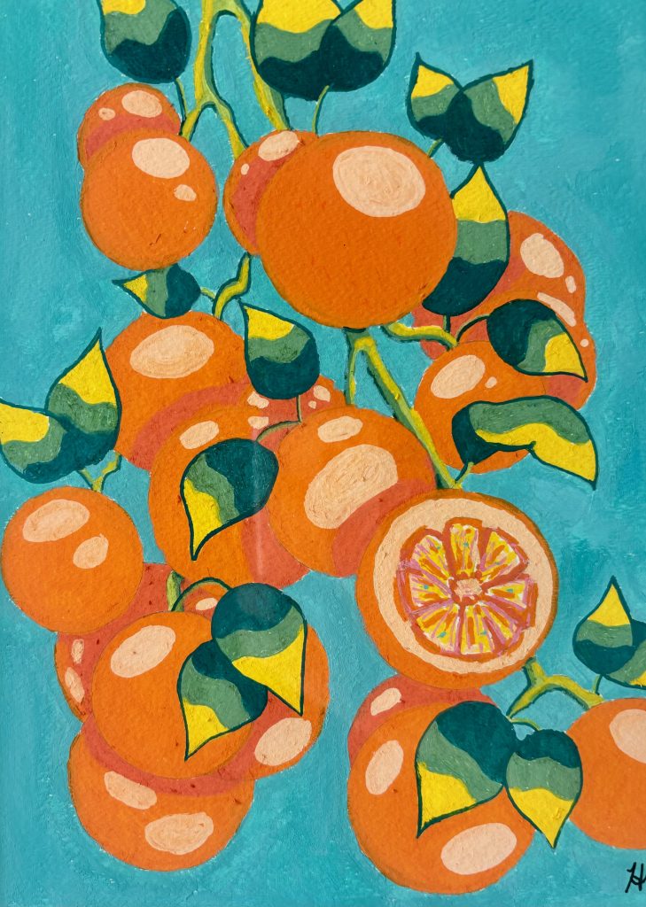 Oranges in Bloom
