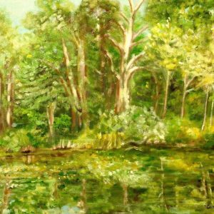 Corine Barton - Tree Reflections