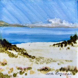 At the Beach #1 - Tile - Jane Brennan