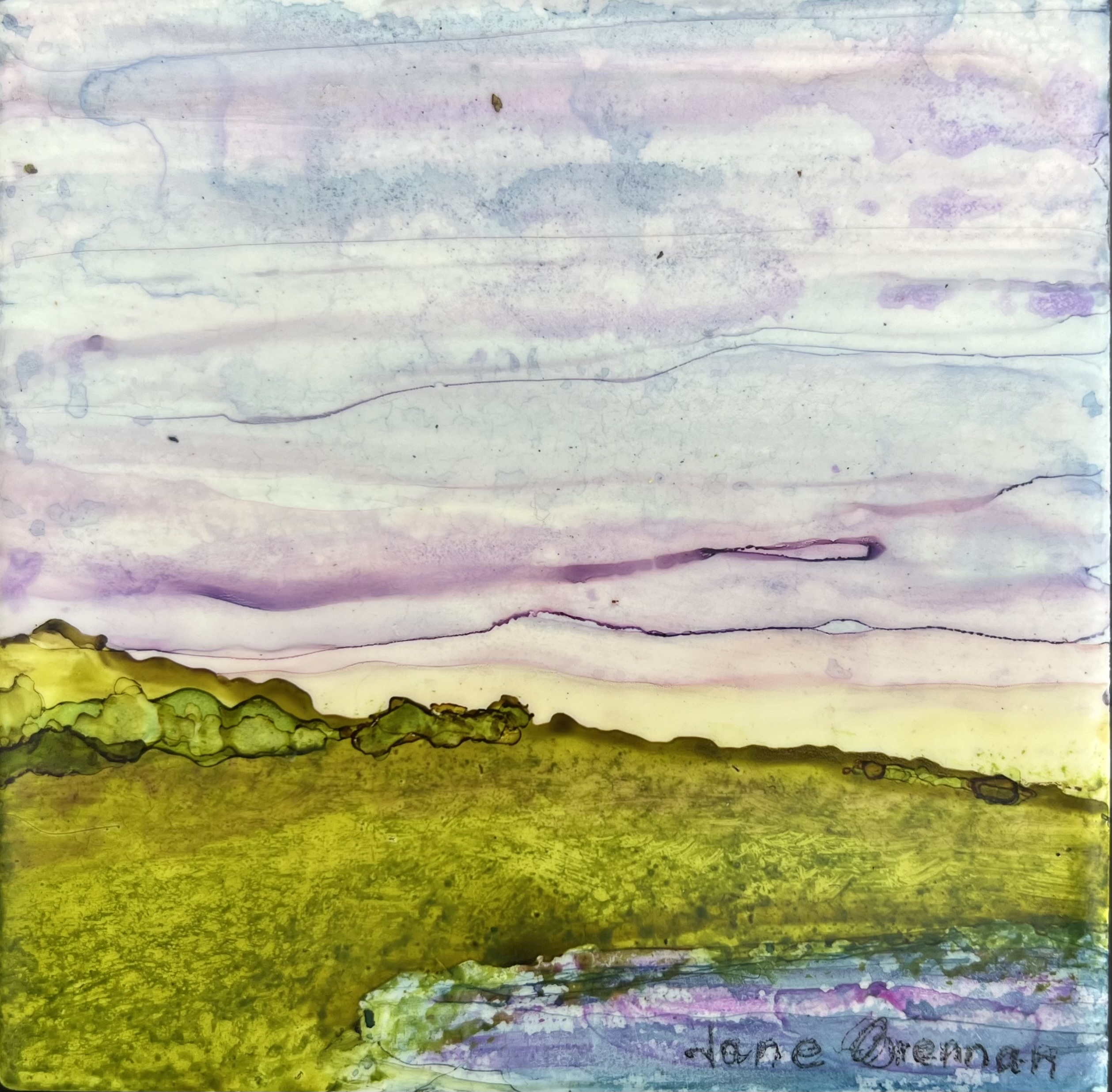 At the Beach #3 - Tile - Jane Brennan
