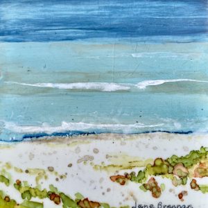 At the Beach #4 - Tile - Jane Brennan