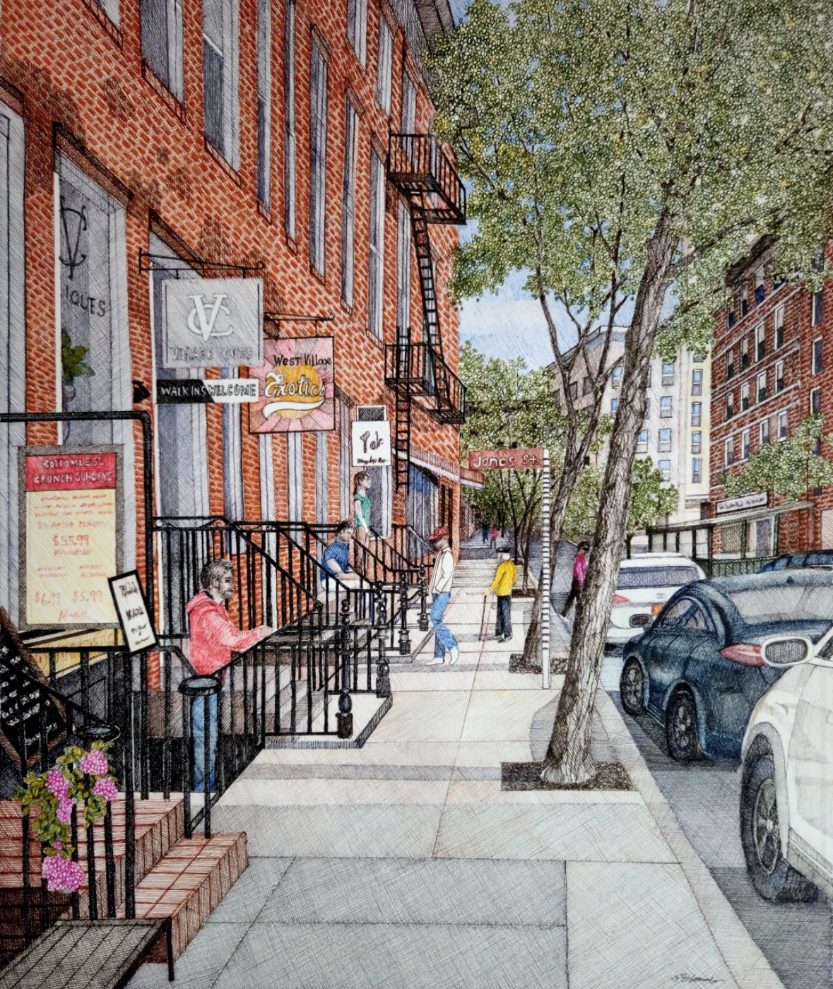 W. 4th Street. NYC - Bruce Young