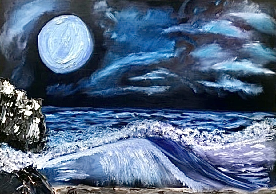 Moonlit Waves - Nancy Ragusa