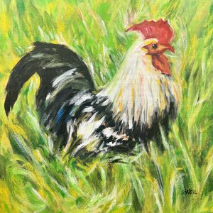 Sussex County Rooster - Janet O'Neil