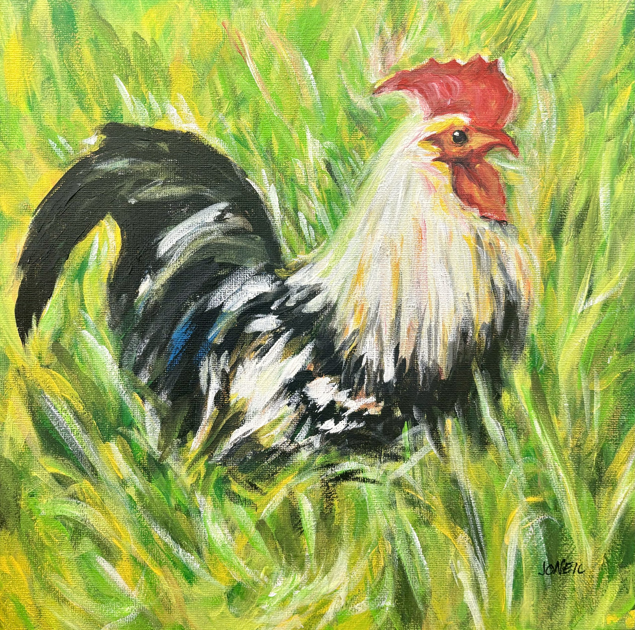 Sussex County Rooster - Janet O'Neil