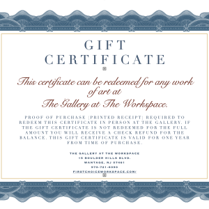 The Gallery - Gift Certificate